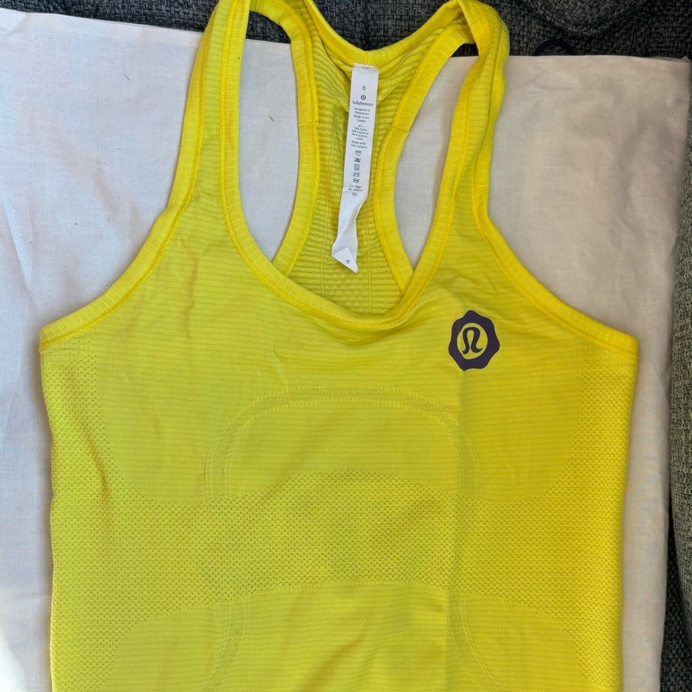 SPECIAL EDITION LULULEMON SEAWHEEZE! Swiftly tech racerback tank (full length)